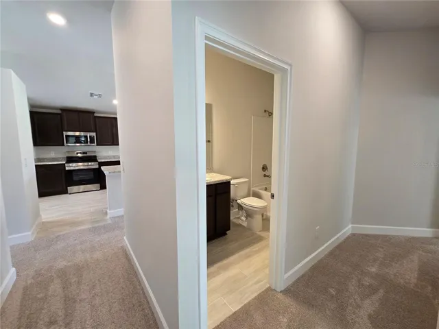 hallway from bedroom