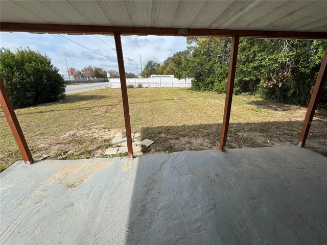 Patio/backyard