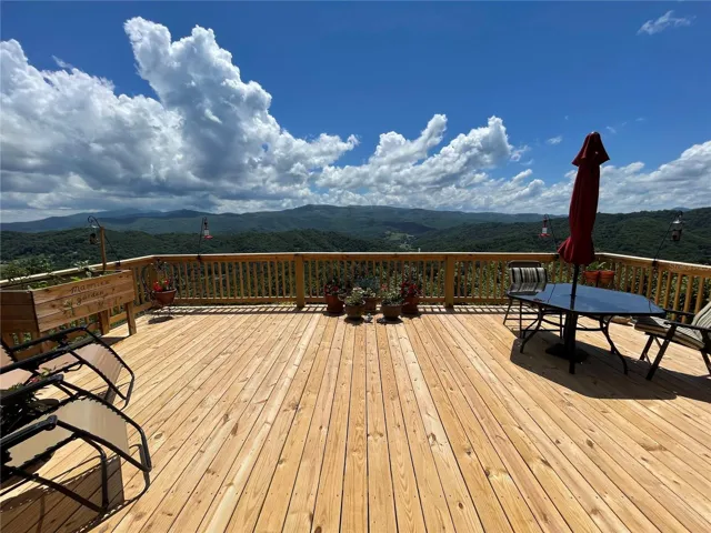 500sqft SW facing deck  watch sun & monn sets