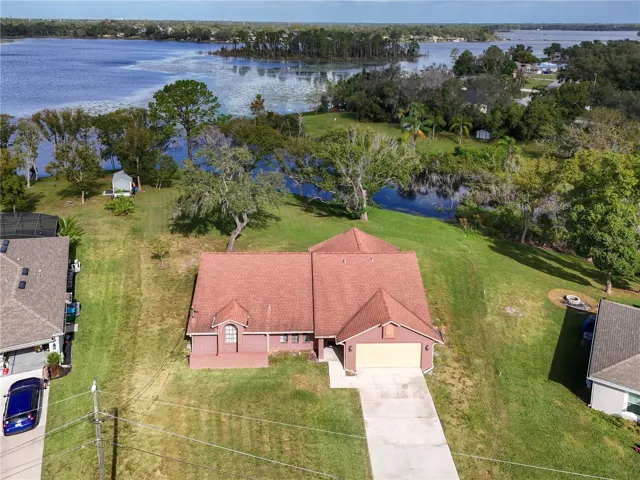 Front arial view