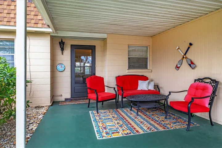 Attached carport