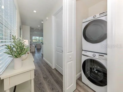 Typical Hallway and Laundry Closet