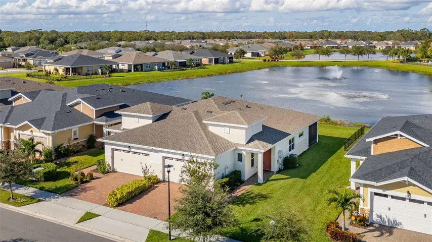 Front of Home (Aerial View)