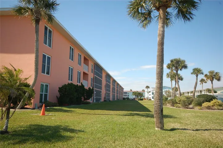 Water side of the Building viewed from the East
