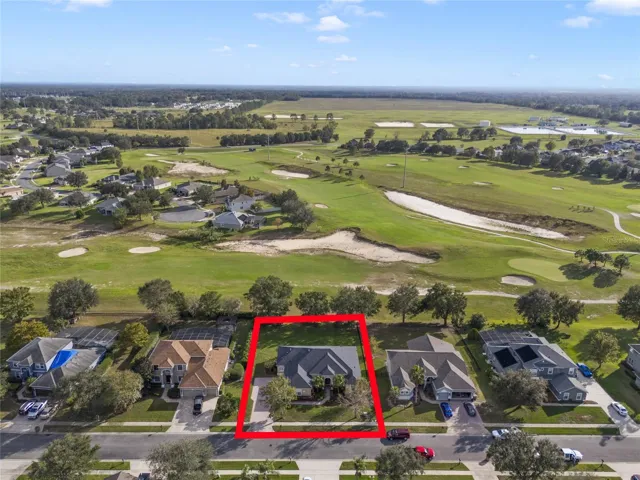 13th hole Golf Course frontage, 0.38ac lot, sideload garage on a cul-de-sac