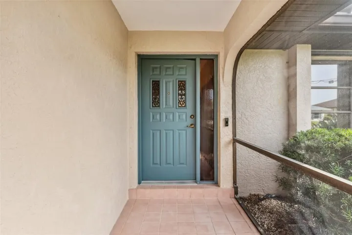 Entry with security system