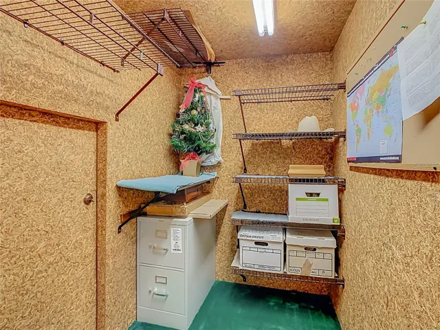 STORAGE CLOSET  ONE OF MANY