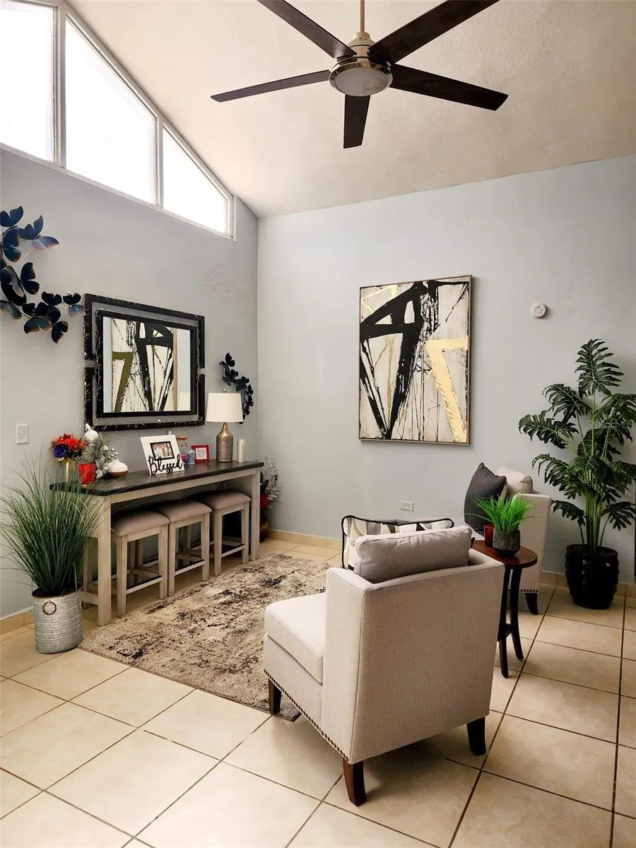Living room area