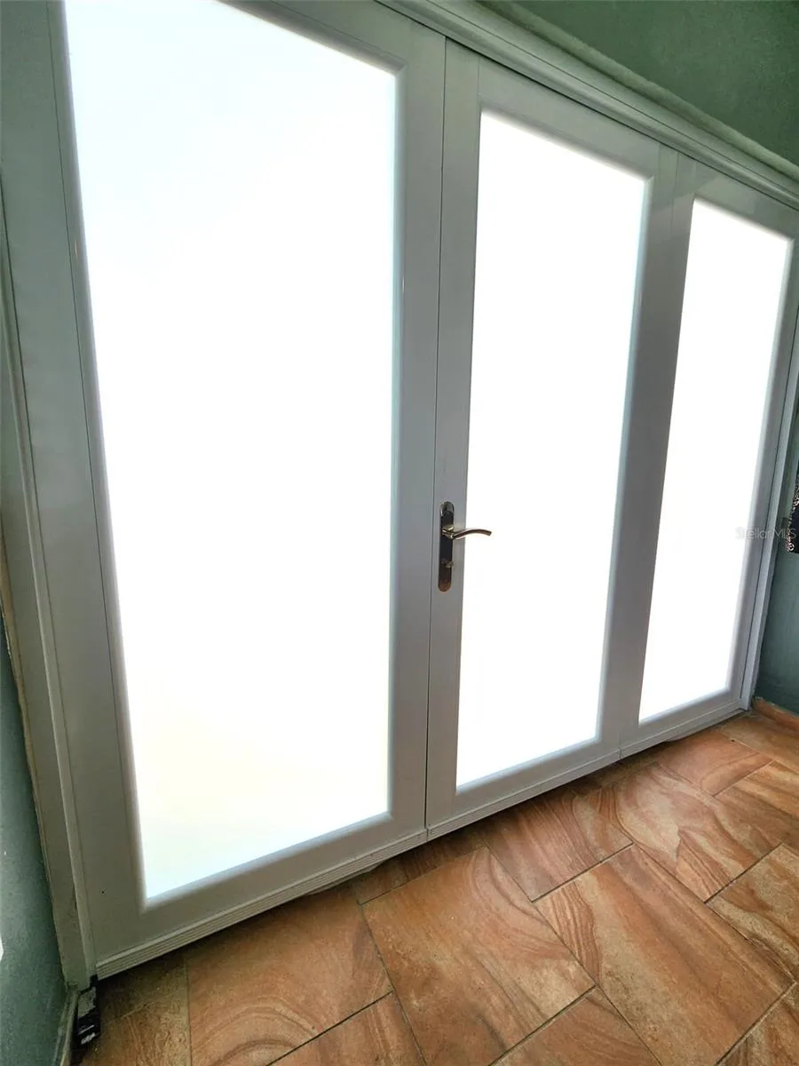 Doors that take you to the pool