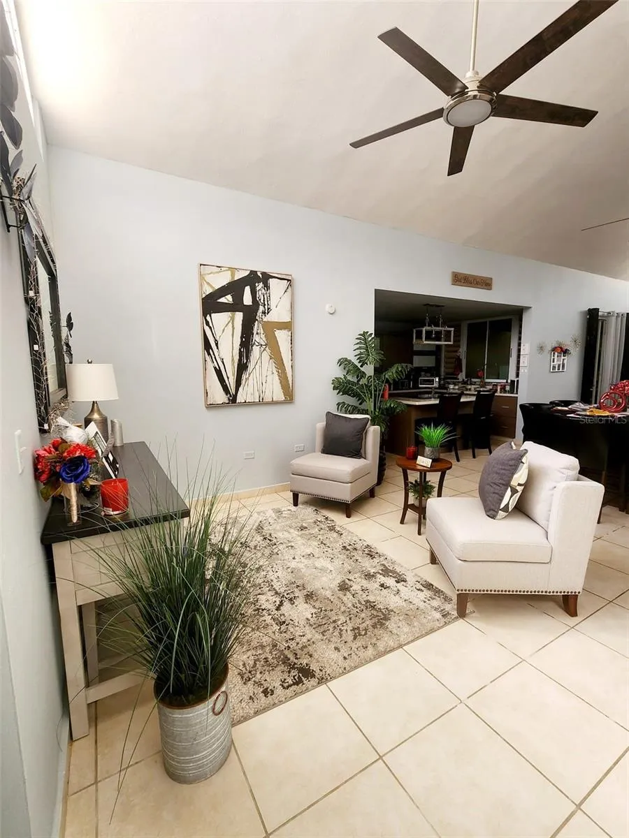 Living room area