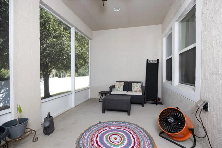 Rear Patio