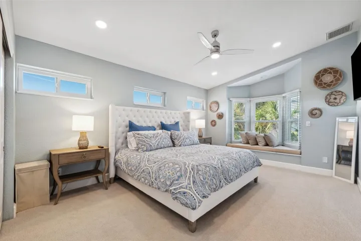 Spacious 2nd bedroom.