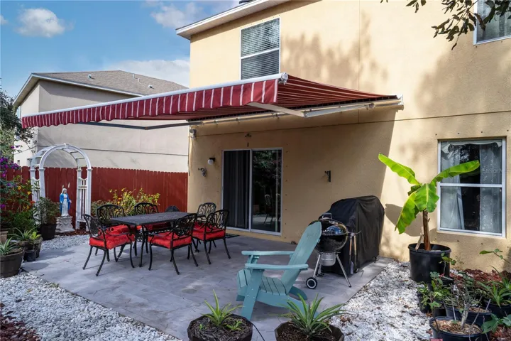 Back patio