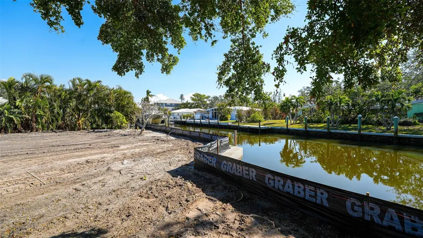 DEEP CANAL LEADS TO INTRACOASTAL WATERWAY