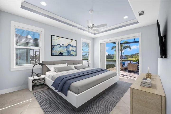 Bedroom #2 Virtually Staged