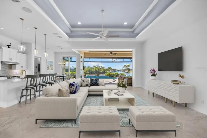 Great Room Virtually Staged