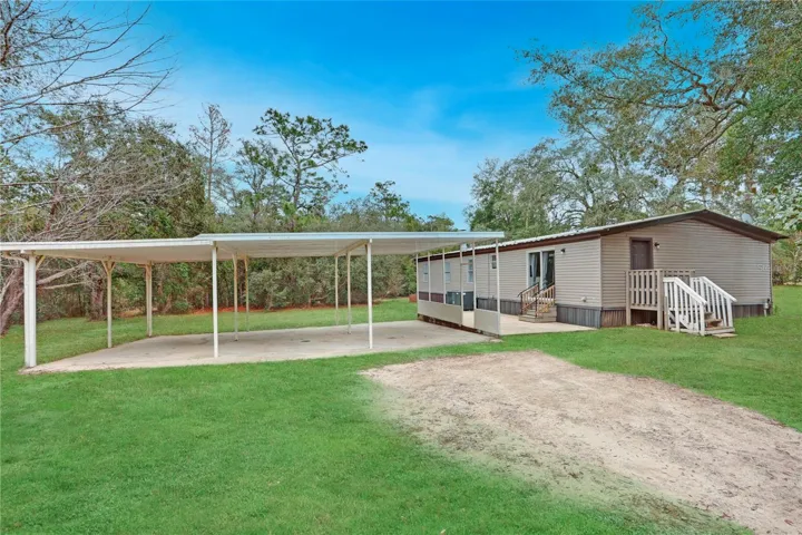 Covered Carport/Entertaining Space