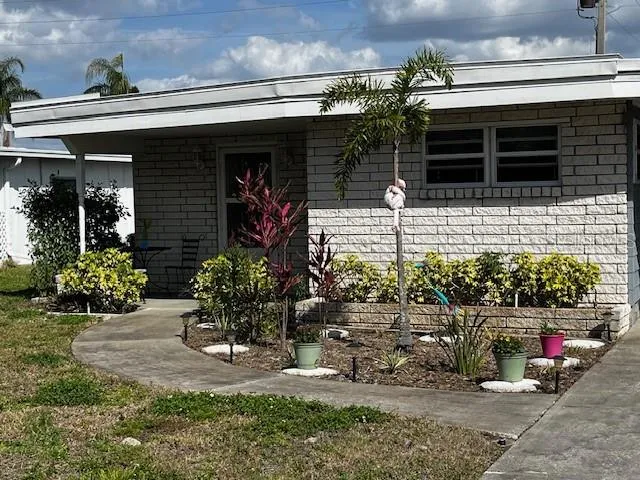 Front of home