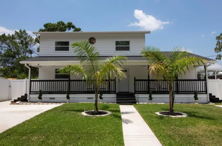 Exterior w/gorgeous Front Porch