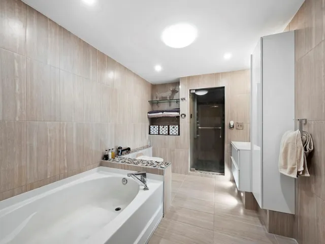 Updated Primary Bath w/steam shower