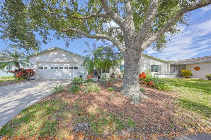 STAND ALONE SINGLE FAMILY HOME. Beautifully landscaped, freshly painted exterior and a large, shaded lot with swaying Palm Trees and a large 35-year-old majestic Oak tree make for a perfect front entrance to your new home. This home is TURNKEY!