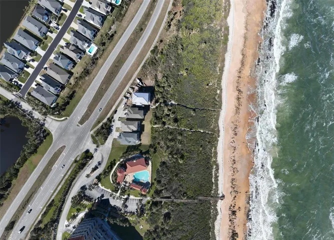 Private path to beach