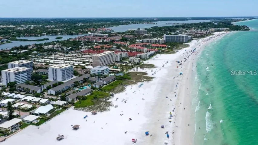 Miles from this beach!