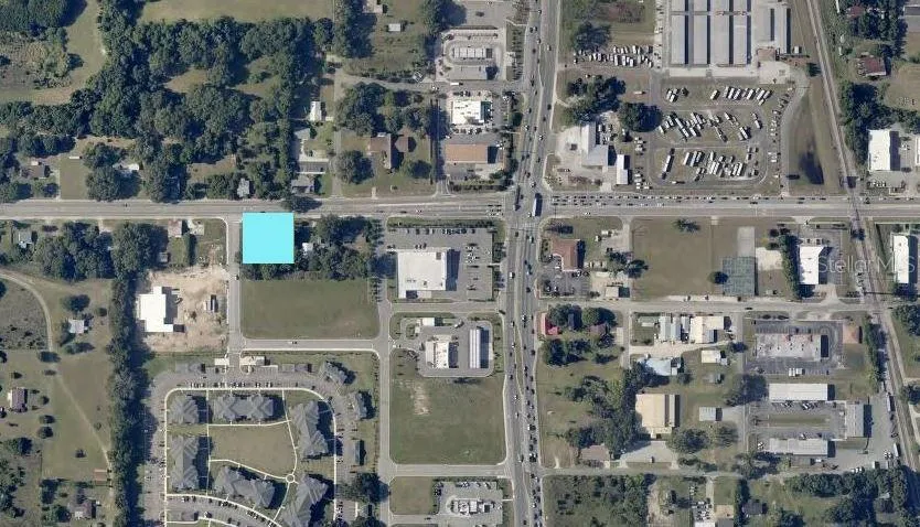 Property location in blue