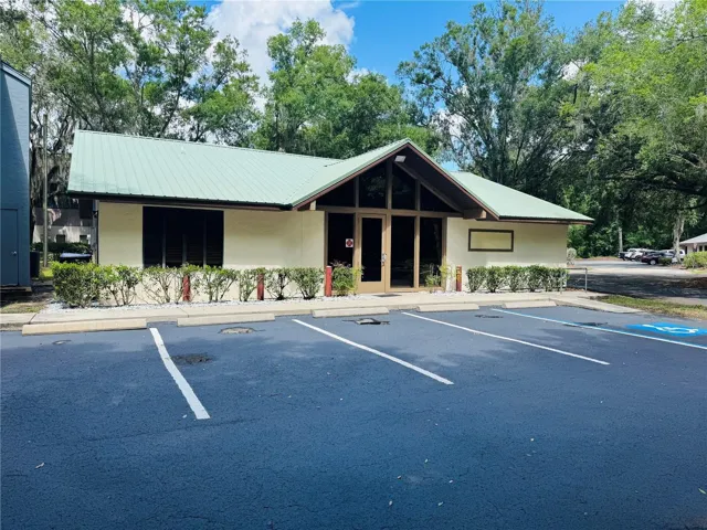 Front of building