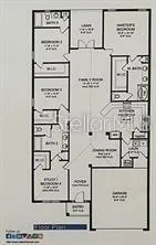 Floor Plan of the 2200 Model