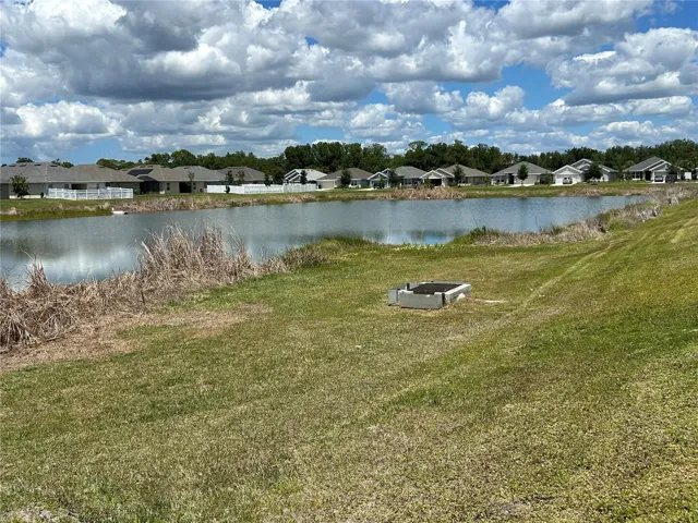 View of Pond from Back Patio