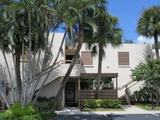 Front of condo / upstairs