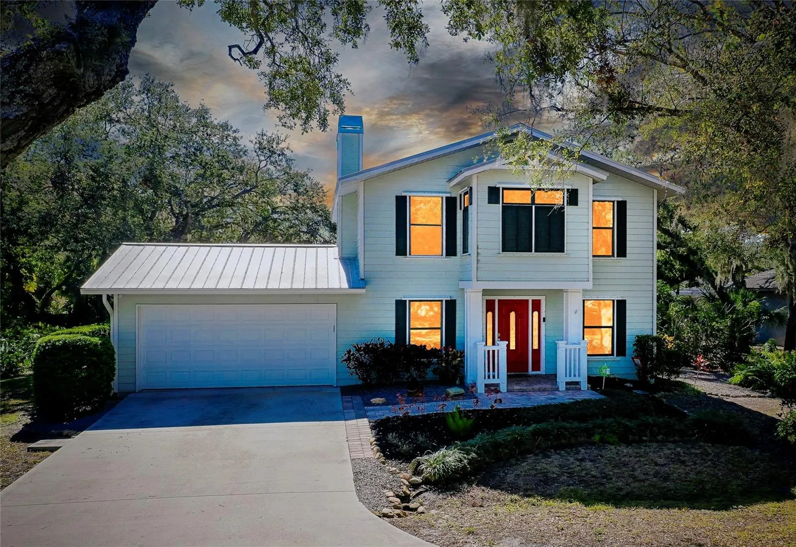 Sunset Front Elevation