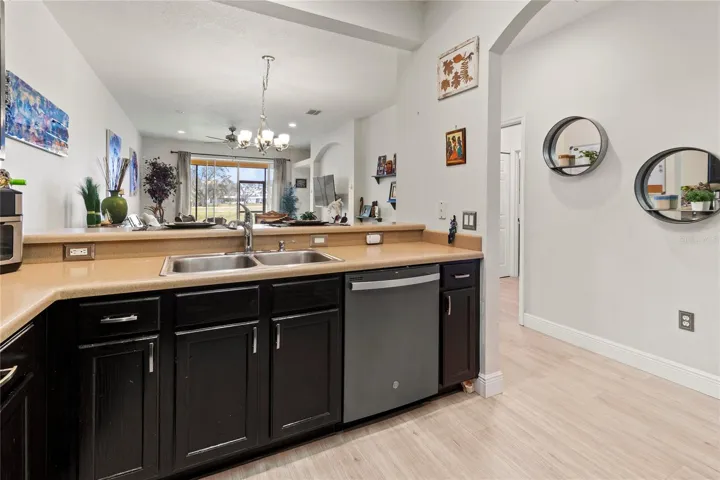 Nice view into Living/Dining Rooms