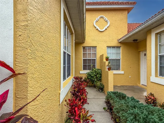 Walk way to Front Door
