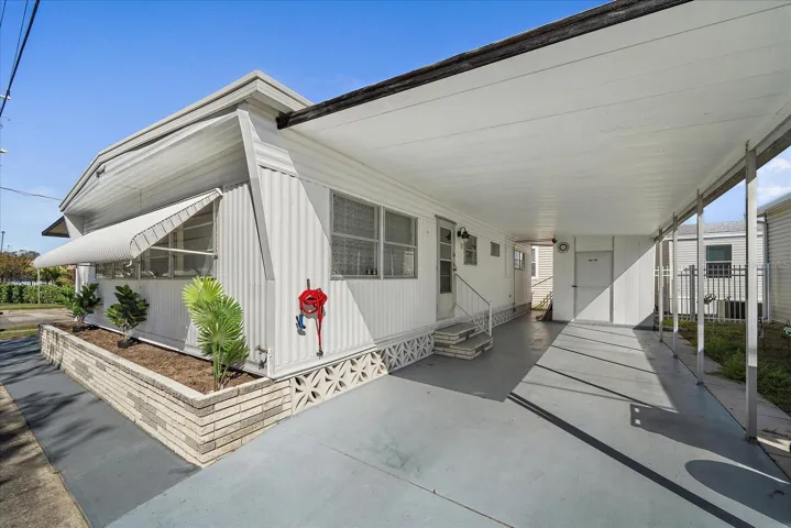 CORNER LOT - faces quiet residential area --Two car carport -