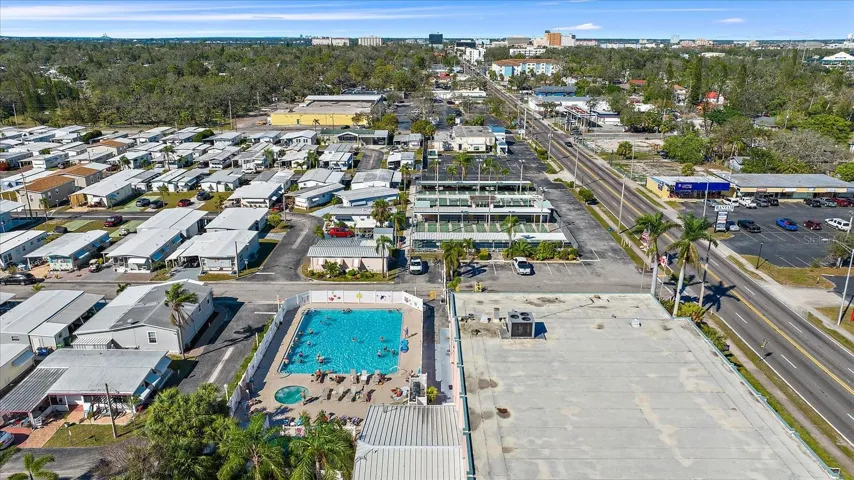 Paradise Palms amenities include large pool, tennis courts, shuffle board courts, fitness center, club house . . .
