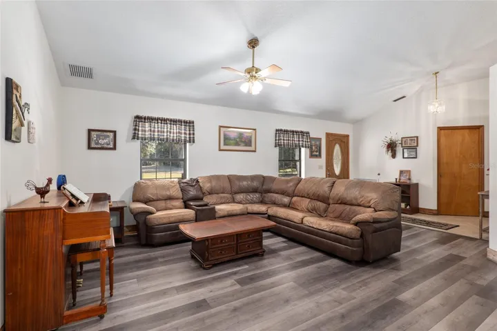 One of two living rooms. New LVP Flooring