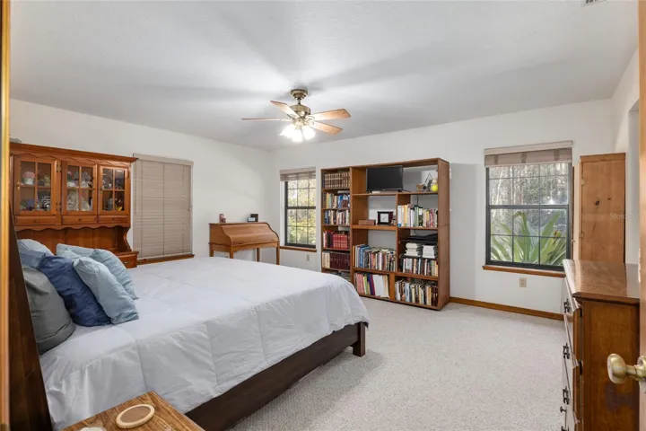 Master bedroom suite