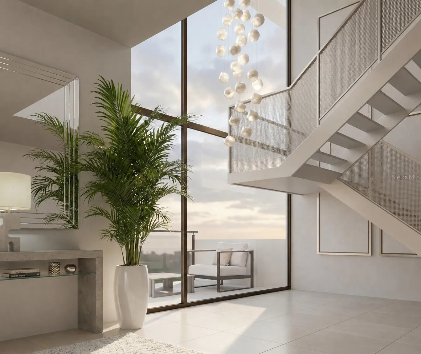24-foot Ceilings with Full-Height Windows