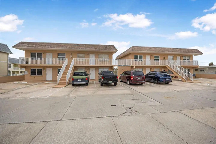 Front - Unit 2 is First Floor in the Left Building Right Side