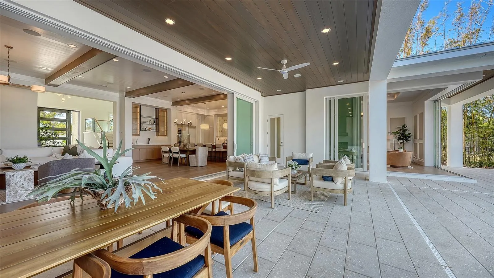 1 of 3 covered outdoor patios