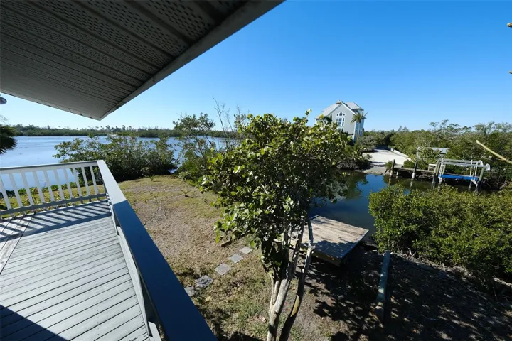 View of canal from deck