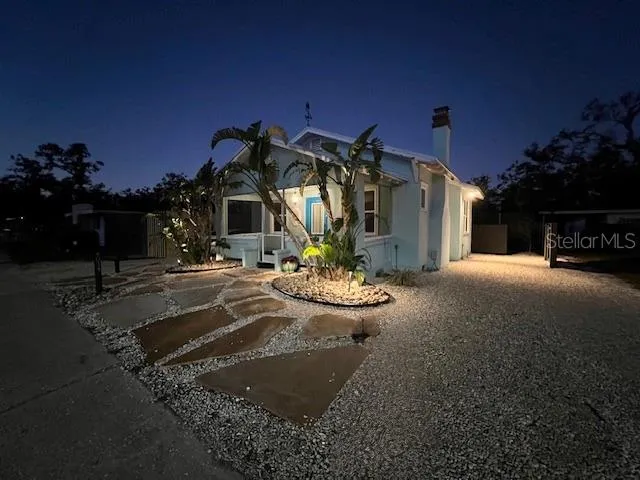 Night with Landscape Lights