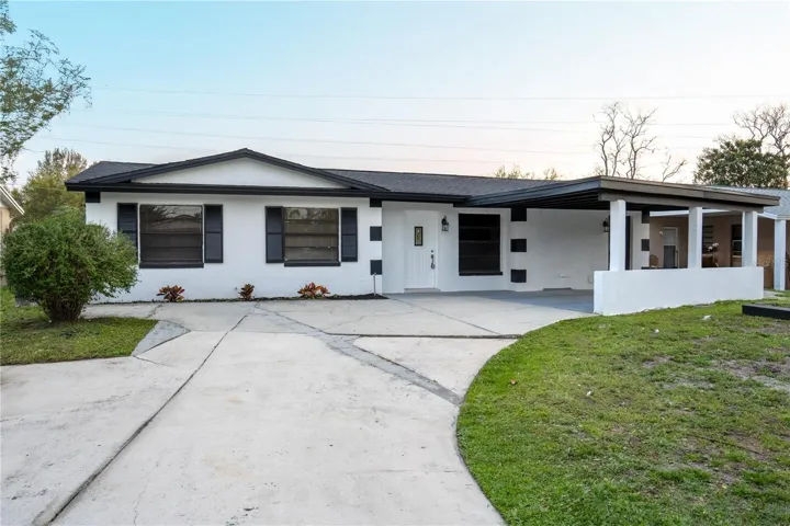 Front of the home