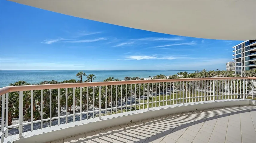 View from main balcony