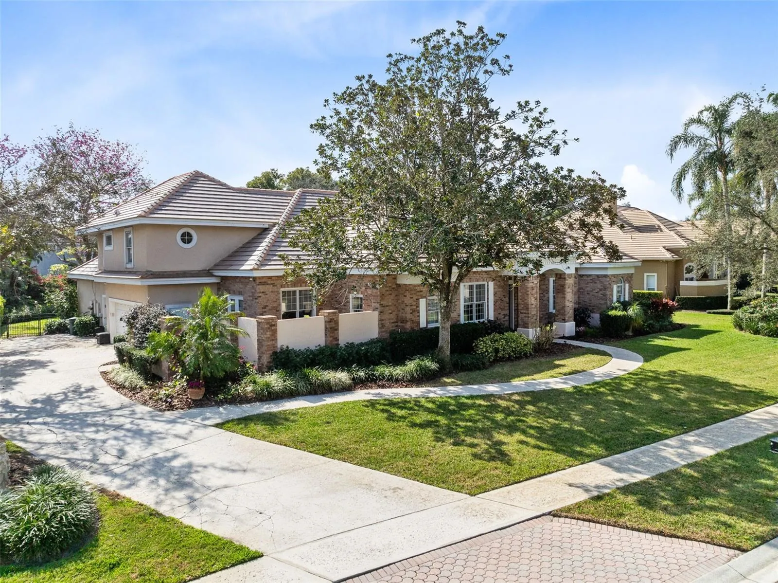 Stately custom built home in a prestigious gated community