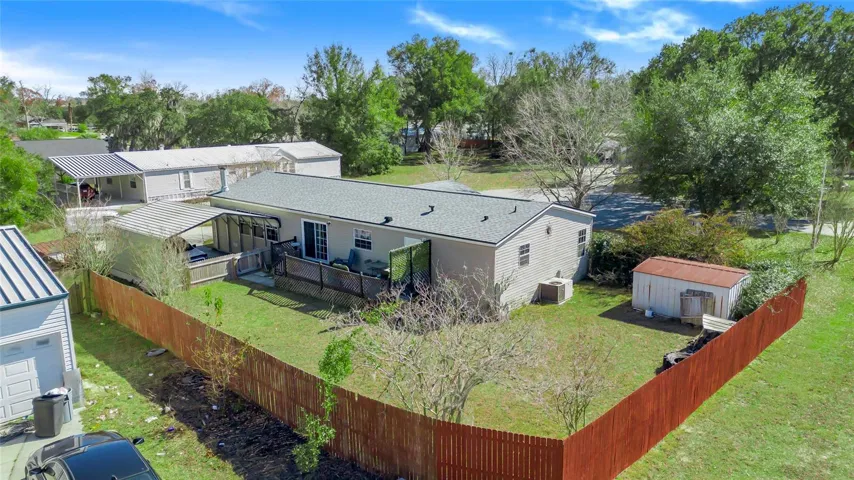 Fenced Backyard