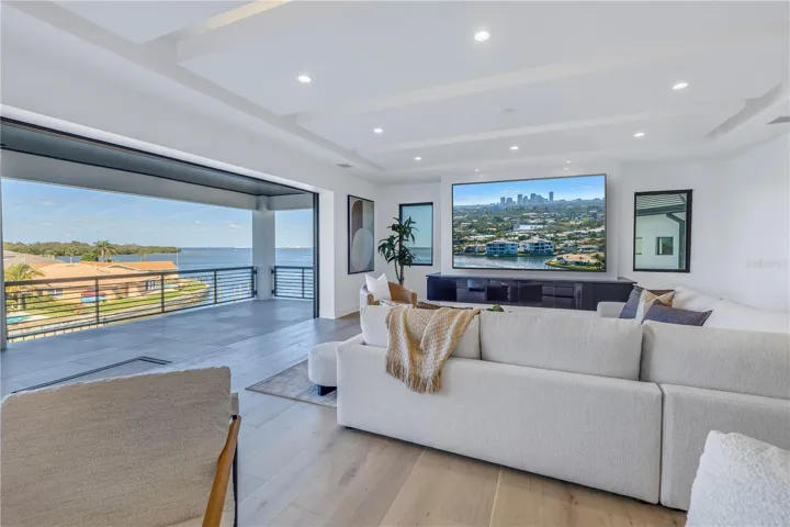 Flex Room with Pocket doors open