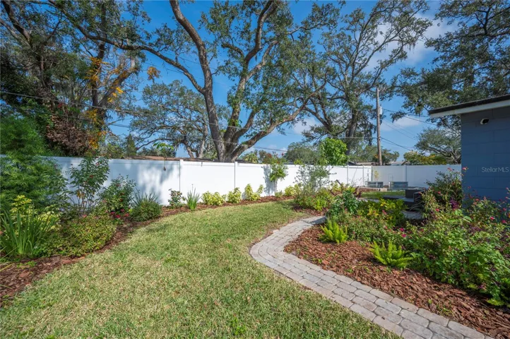 lovely landscaping.
